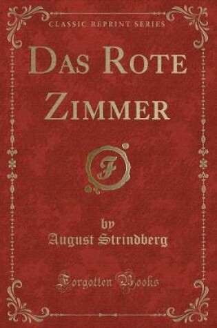 Cover of Das Rote Zimmer (Classic Reprint)