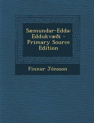 Book cover for Sæmundar-Edda