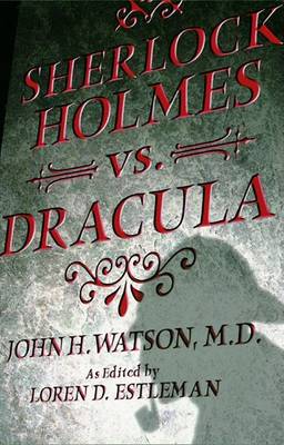 Book cover for Sherlock Holmes V. Dracula
