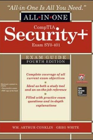 Cover of CompTIA Security+ All-in-One Exam Guide, Fourth Edition (Exam SY0-401)
