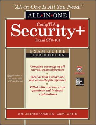 Book cover for CompTIA Security+ All-in-One Exam Guide, Fourth Edition (Exam SY0-401)