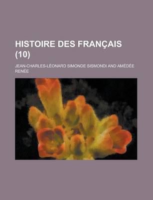 Book cover for Histoire Des Francais (10)