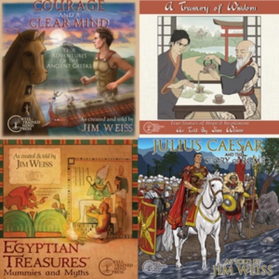 Book cover for Jim Weiss Ancient History Bundle