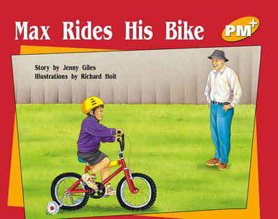 Book cover for Max Rides His Bike