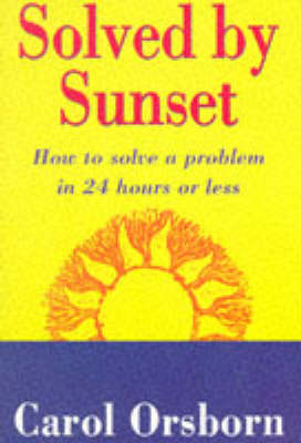 Book cover for Solved by Sunset