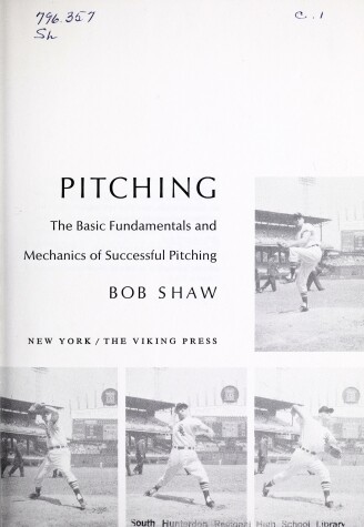 Book cover for Pitching