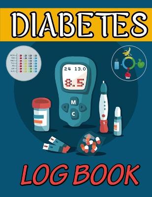 Book cover for Diabetes Log Book