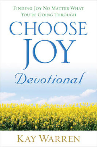 Cover of Choose Joy Devotional