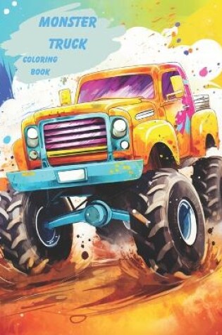 Cover of Monster Truck Coloring Book