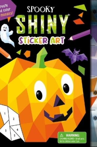 Cover of Spooky Shiny Sticker Art