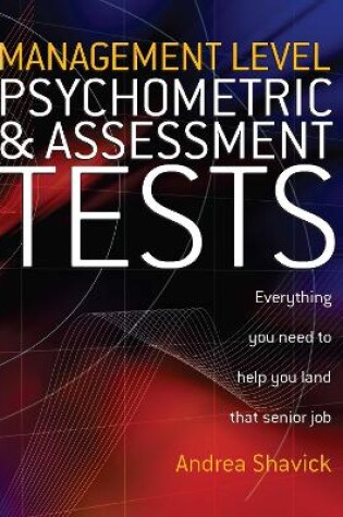Cover of Management Level Psychometric and Assessment Tests