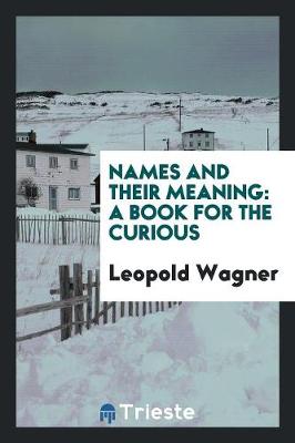 Book cover for Names