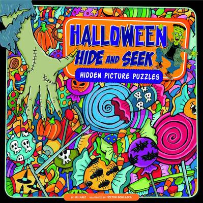 Book cover for Halloween Hide and Seek: Hidden Picture Puzzles (Seek it out)