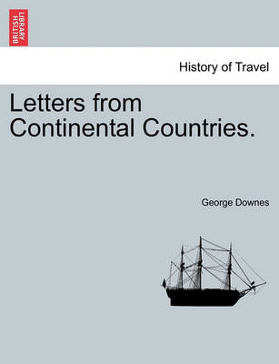 Book cover for Letters from Continental Countries. Vol. I