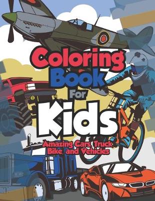 Book cover for Coloring Book For Kids