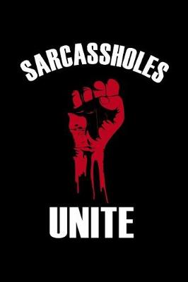 Book cover for Sarcassholes Unite