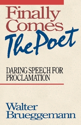 Book cover for Finally Comes the Poet