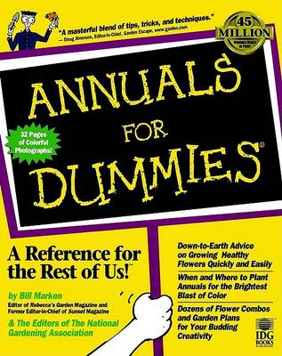 Book cover for Annuals For Dummies