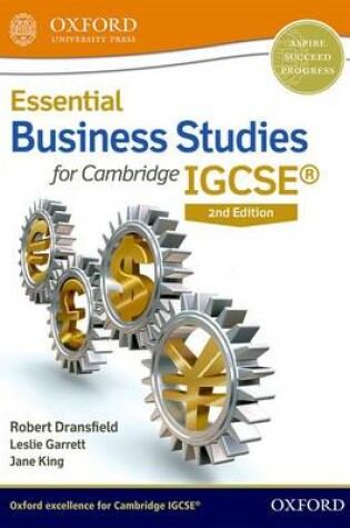 Cover of Essential Business Studies for Cambridge IGCSE (R) Student Book