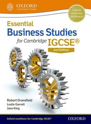 Book cover for Essential Business Studies for Cambridge IGCSE (R) Student Book