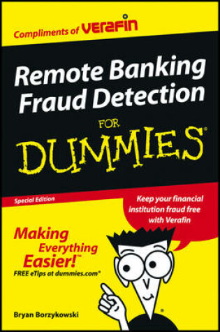 Cover of CUSTOM Online Banking Fraud Detection For Dummies