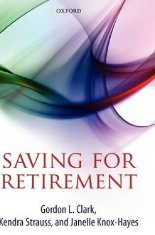 Cover of Saving for Retirement