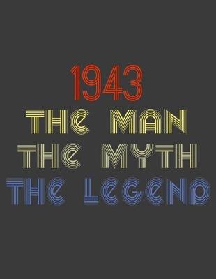 Book cover for 1943 The man The Myth The Legend