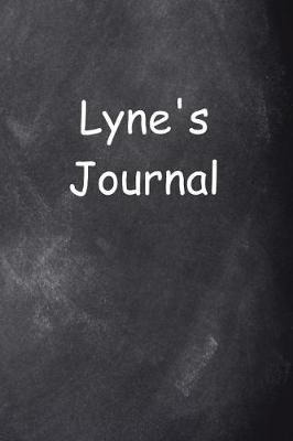 Cover of Lyne Personalized Name Journal Custom Name Gift Idea Lyne