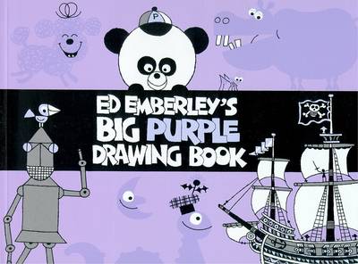 Book cover for Ed Emberleys Big Purple Drawing Book