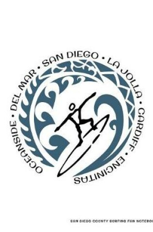 Cover of San Diego County Surfing Fan Notebook