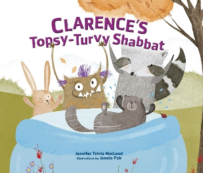 Book cover for Clarence's Topsy-Turvy Shabbat