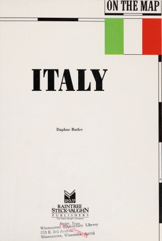 Book cover for Italy