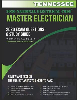 Book cover for Tennessee 2020 Master Electrician Exam Questions and Study Guide