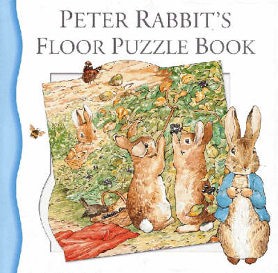 Book cover for Peter Rabbit Floor Puzzle Board Book