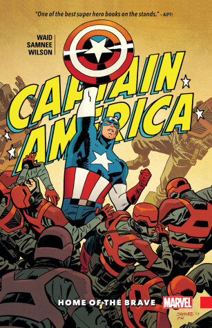 Book cover for Captain America by Waid & Samnee: Home of the Brave