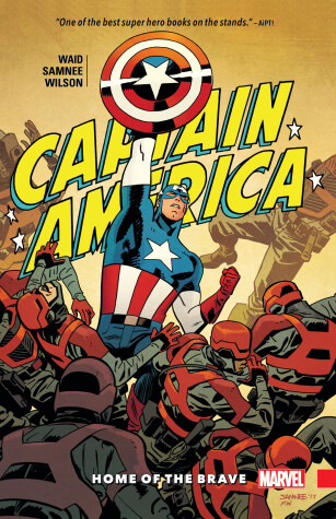 Book cover for CAPTAIN AMERICA BY WAID & SAMNEE: HOME OF THE BRAVE