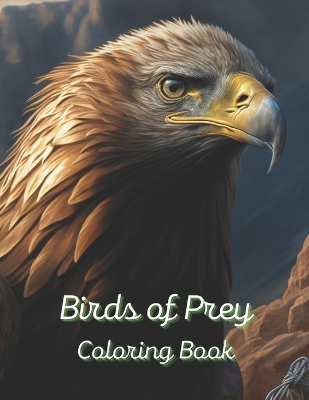 Book cover for Birds of Prey Coloring Book