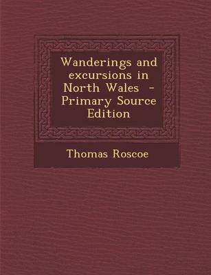 Book cover for Wanderings and Excursions in North Wales - Primary Source Edition