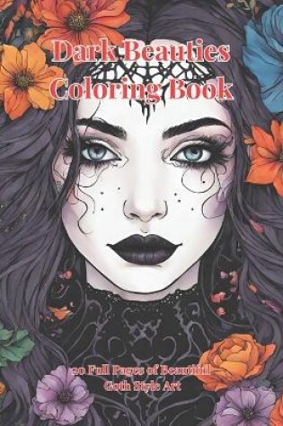 Cover of Dark Beauties Coloring Book