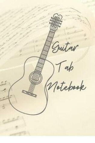 Cover of Guitar Tab Notebook