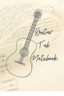 Book cover for Guitar Tab Notebook