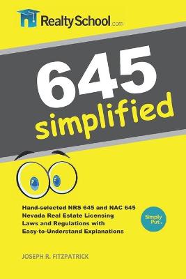 Book cover for 645 Simplified