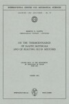 Book cover for On the Thermodynamics of Elastic Materials and of Reacting Fluid Mixtures