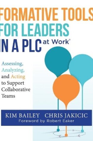 Cover of Formative Tools for Leaders in a PLC at Work