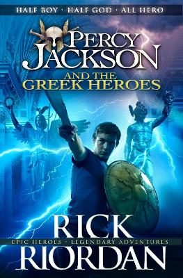 Book cover for Percy Jackson and the Greek Heroes