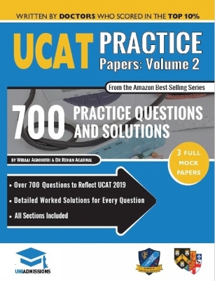 Book cover for UCAT Practice Papers Volume Two