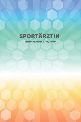Book cover for Sportärztin Terminplaner 2019 2020