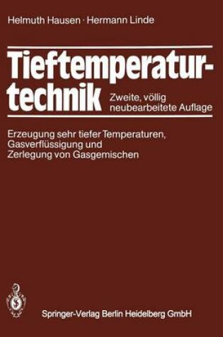 Cover of Tieftemperaturtechnik