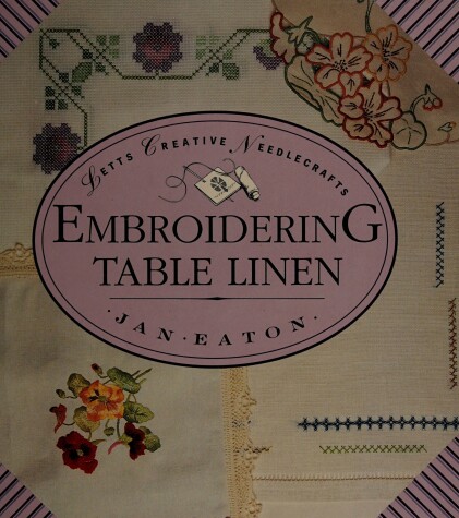 Book cover for Embroidering Table Linen