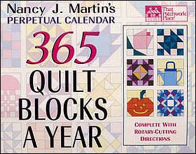 Book cover for 365 Quilt Blocks a Year